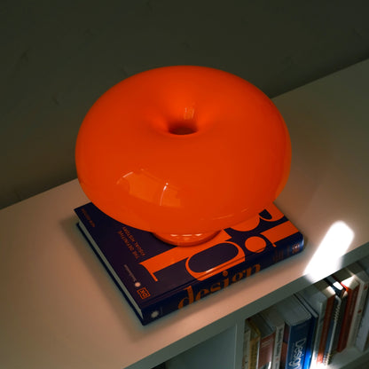 Orange Mushroom Lamp