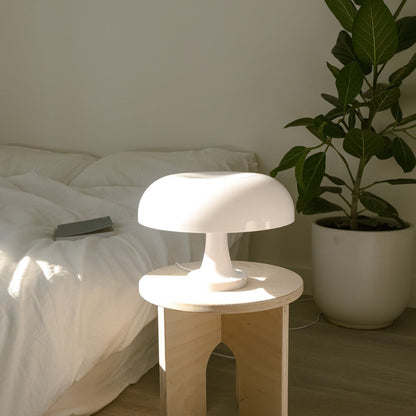 White Mushroom Lamp